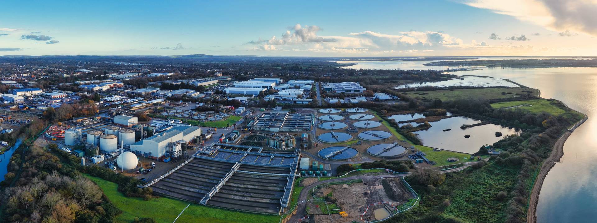 UK waste water facility and infrastructure