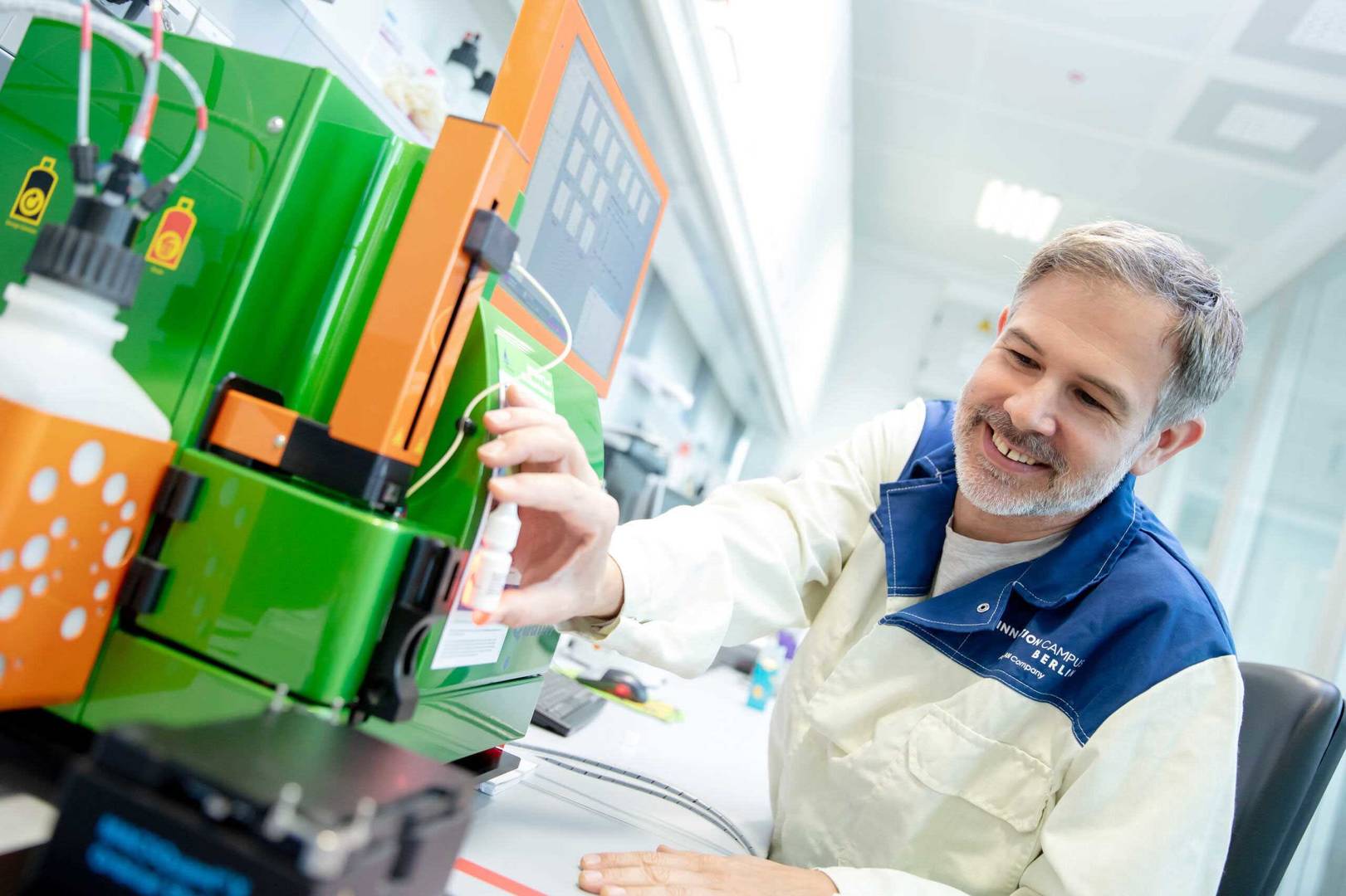 MACS Quant Flow Cytometer in action 
