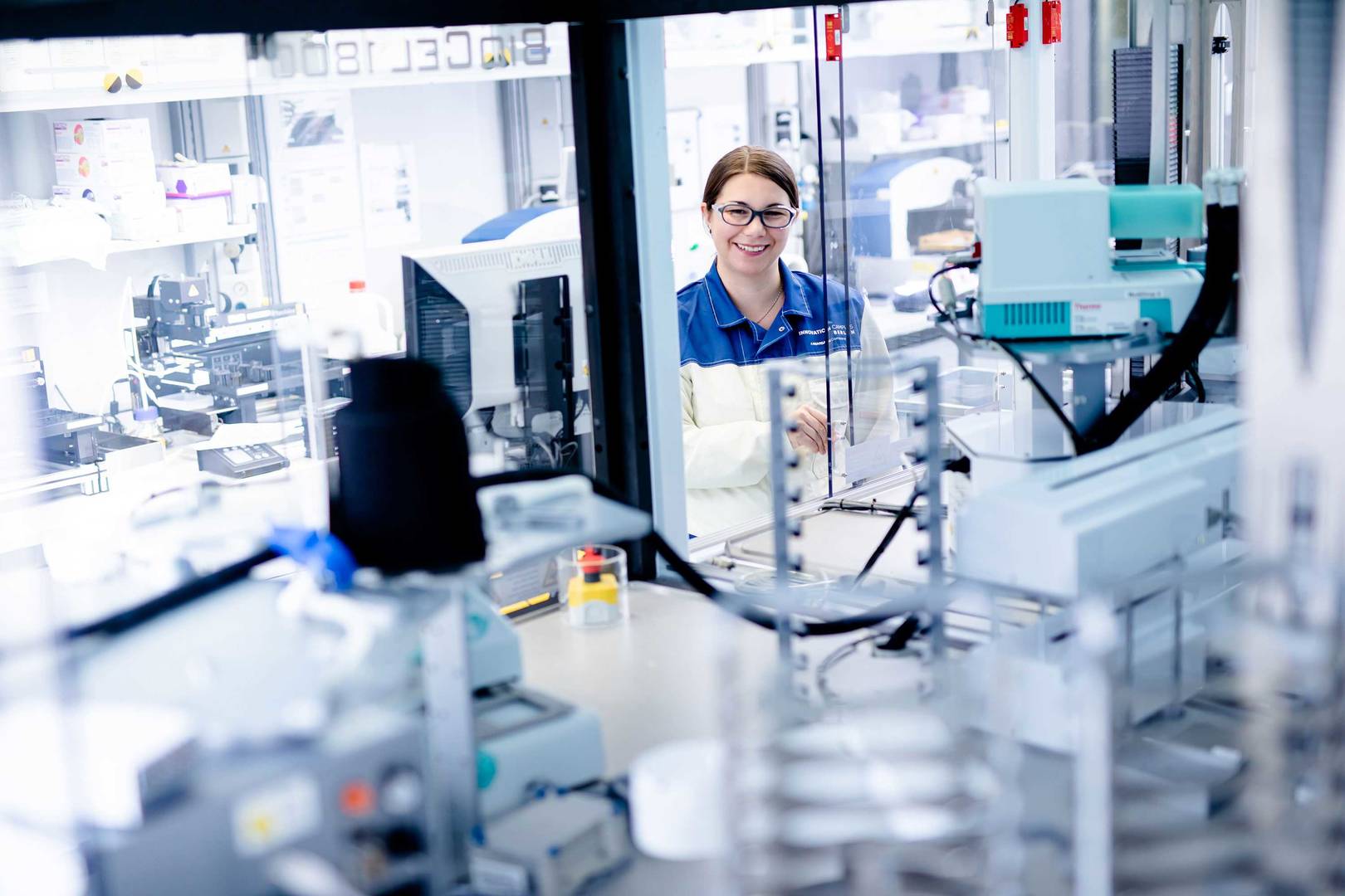 Fully automated HTS system 