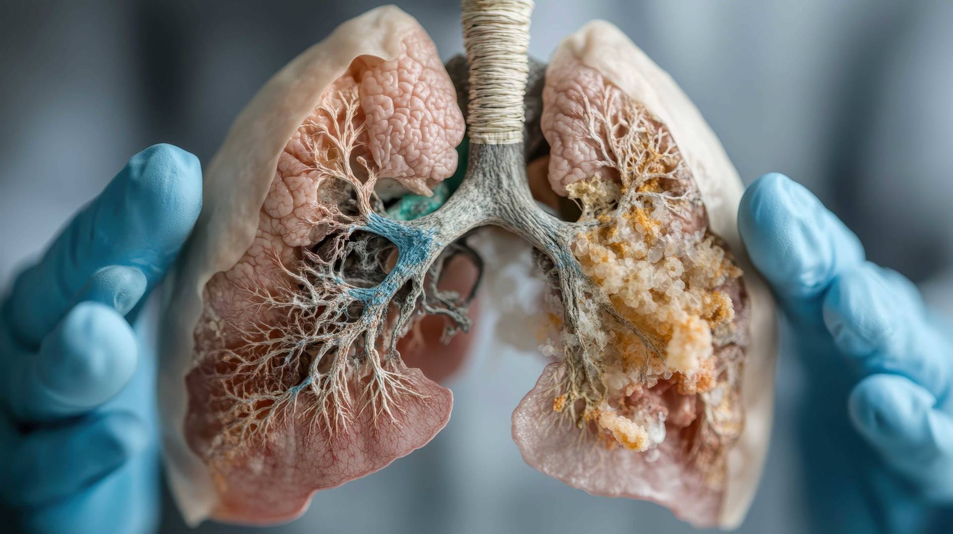 Image of lung fibrosis model 