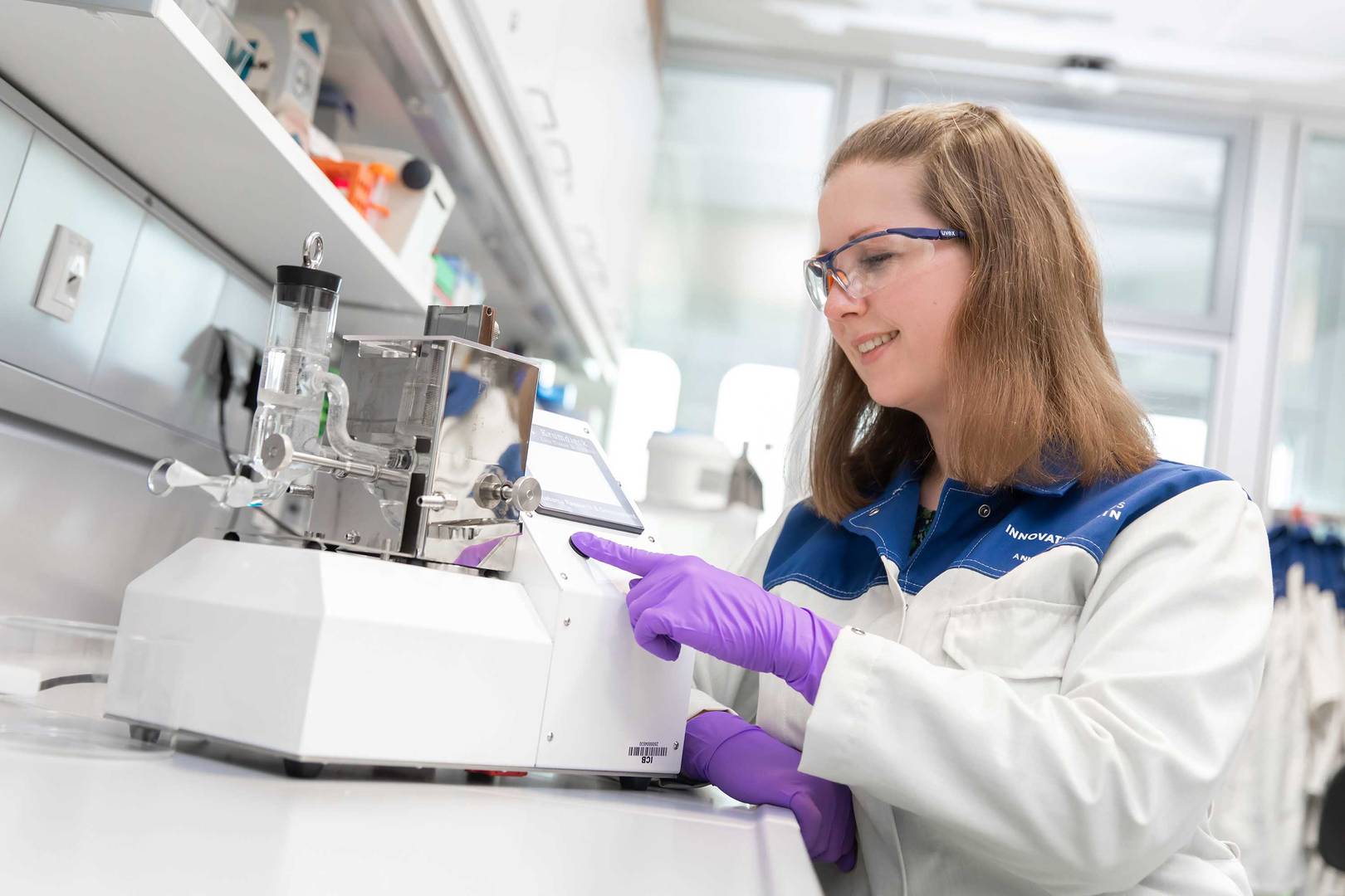 Pulmonary research lab at Nuvisan