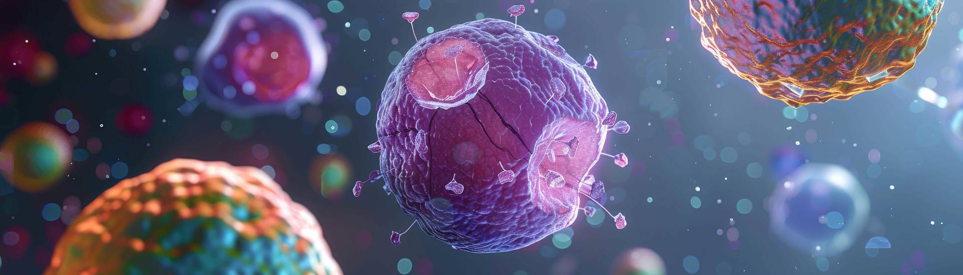 Life cycle of a lymphocyte, highlighting its development and activation in the immune system.