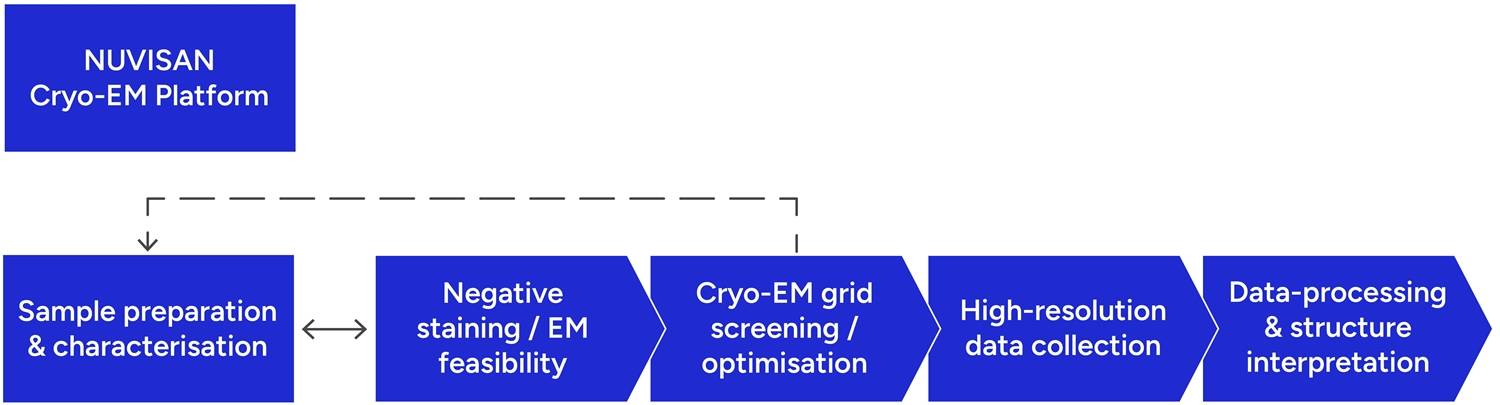 Flowchart illustrating our EM services