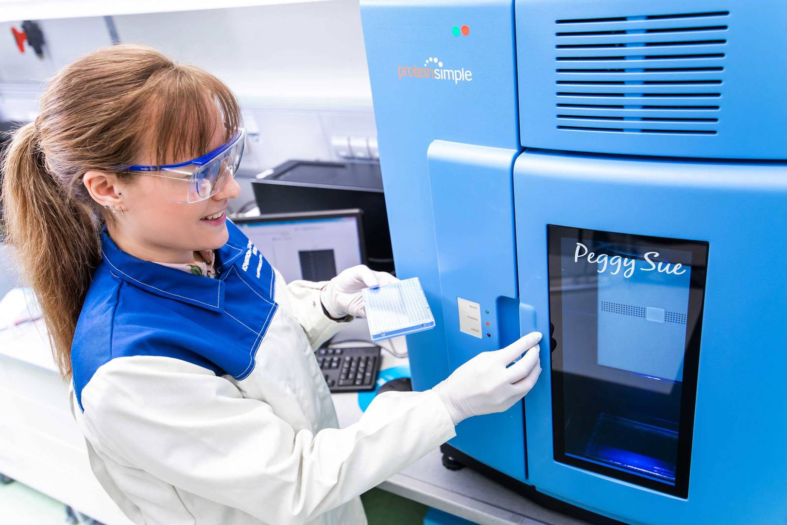 SimpleWestern assay in our laboratory