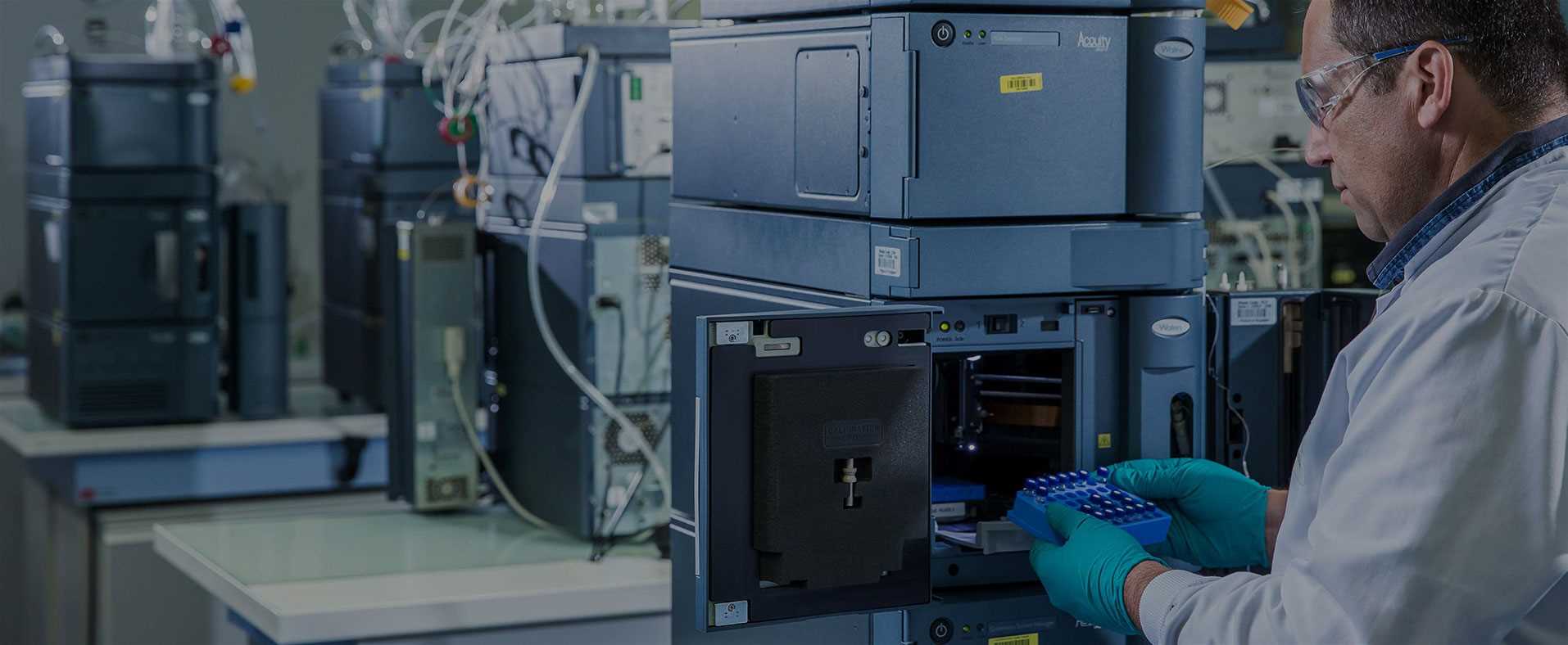 Scientist monitoring and testing of parameters during the manufacturing process to ensure the quality, consistency, and safety of a drug substance
