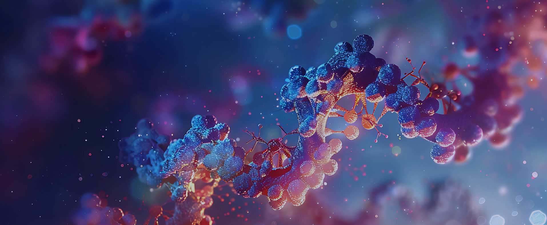 Ribosome facilitating protein synthesis in a biological research study