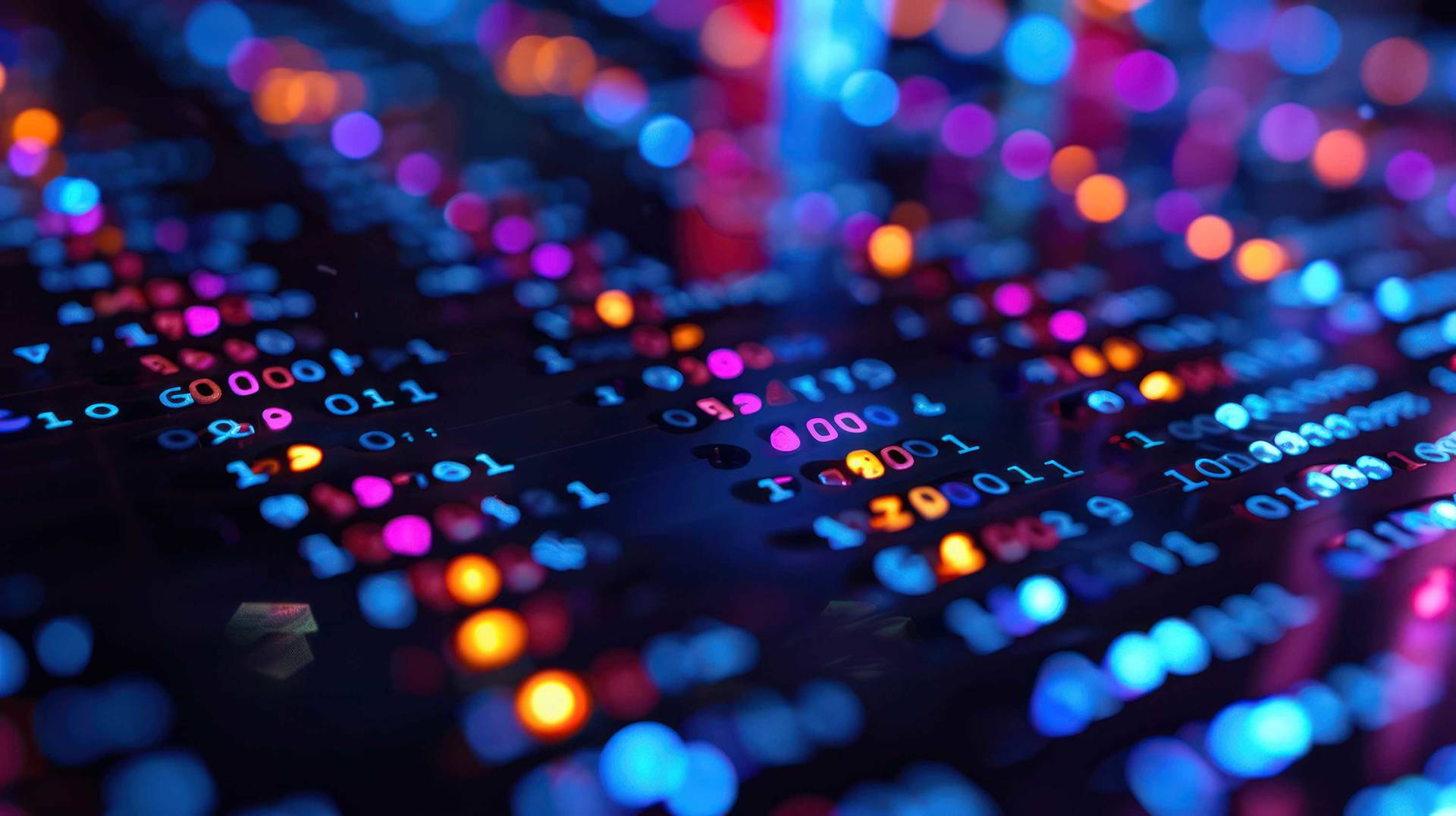Bioinformatics data visualizations in a modern office setting